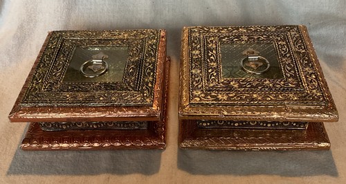 Pair vintage indian hand - vintage,