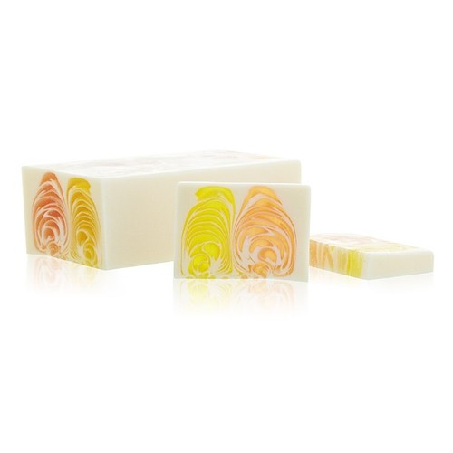 Orange ginger soap loaf - soap,