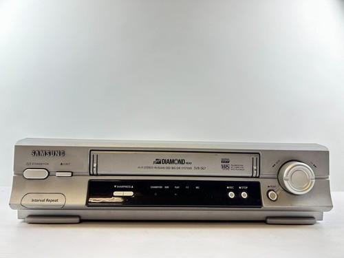 Samsung vhs vcr svr567 6 - hi-fi,