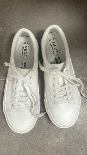 Next boys junior white lace - junior, lace-up