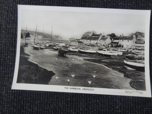 The harbour abersoch postcard - harbour,