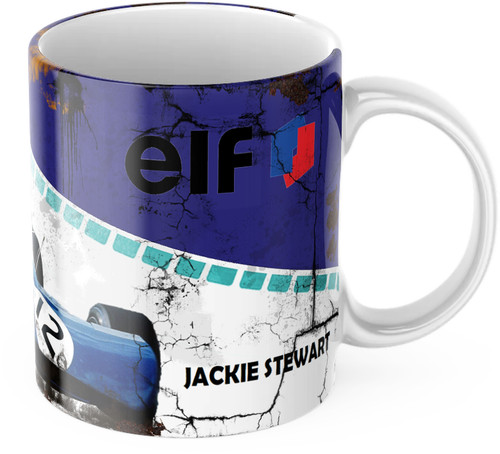 Jackie stewart mug vintage - jackie,