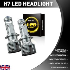 2Pcs AUXITO H7 LED Headlight