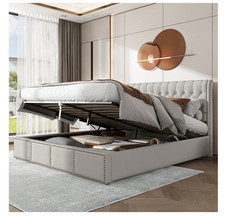 Flieks Upholstered Double Bed