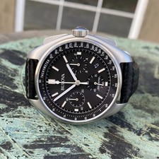 Bulova Lunar Pilot Moon Watch Quartz Chronograph 45mm