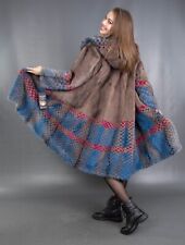 2794 NEW GLAMOROUS REAL MINK COAT FUR JACKET SWINGER HOOD BEAUTIFUL LOOK SIZE M