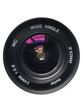 Vivitar 24mm 1:2.8 Auto Wide angle Pentax K