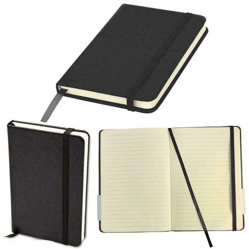 Lined hardback notebook - a5,