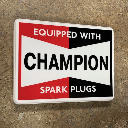 Champion spark plugs - plugs, led