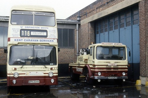 Kentish bus recovery vehicle
