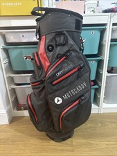 2023 Motocaddy Dry Series Waterproof Golf Cart Bag, Rainhood, strap, decent