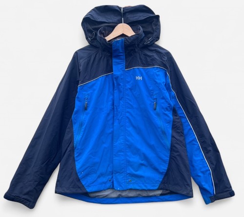Helly hansen blue hooded - helly, rain