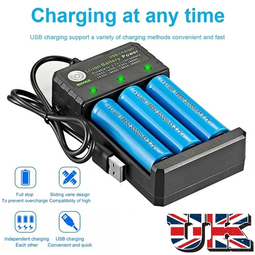 Smart charger for 18650 7v - charger, 3.7v