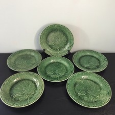 6 x Antique Green Vine Leaf