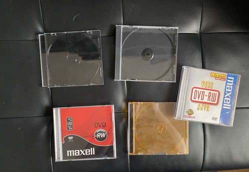 Empty dvd cases - empty,