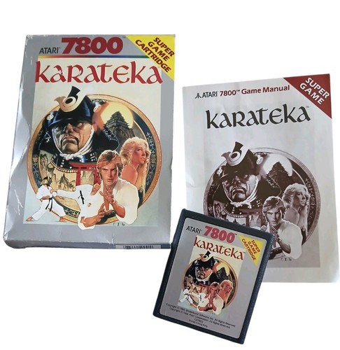 Atari 7800 karateka - atari, cib