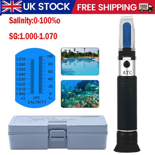 Salinity refractometer salt - refractometer,