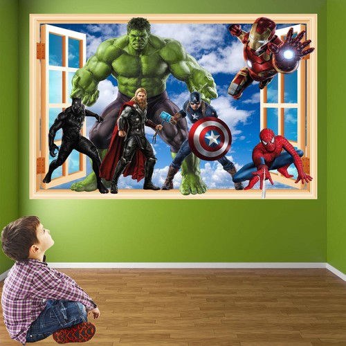 Avengers superhero wall decal - superhero,