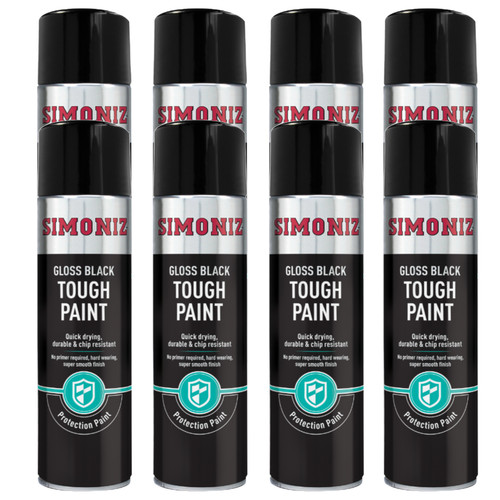 Simoniz gloss black tough - black,