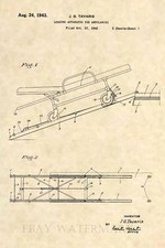 Official 1943 Stretcher Patent