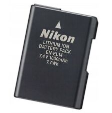 Genuine NIKON EN-EL14 Battery * D3100 D3200 D3300 D3400 D5100 D5200 D5300 D5500