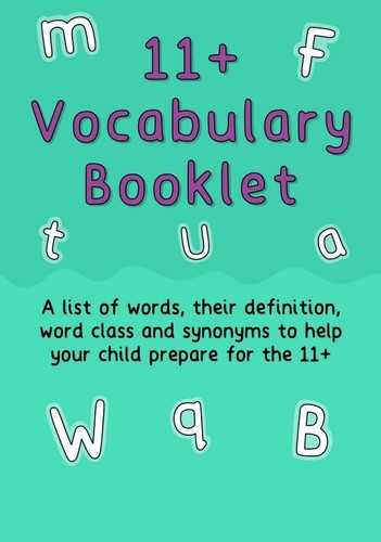 Eleven plus vocabulary - eleven, (11+)