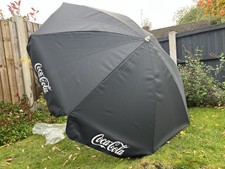 Coca Cola Pub Table Black Umbrella Beer Garden Shed Man Cave Brand New Derby