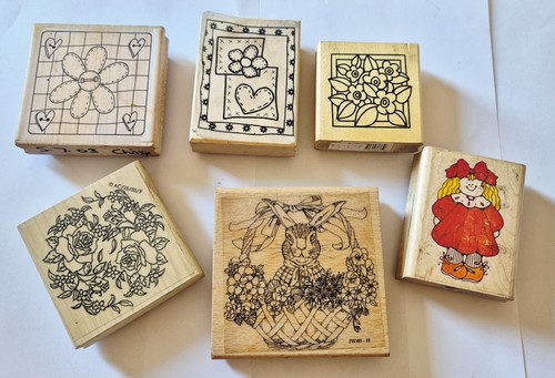 Job lot vintage wood - lot,