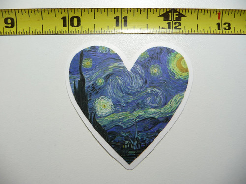Vincent van gogh heart - gogh, shaped