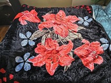 JML Soft Korean Mink Blanket, 5 LB Fleece Queen 75'' x 87''