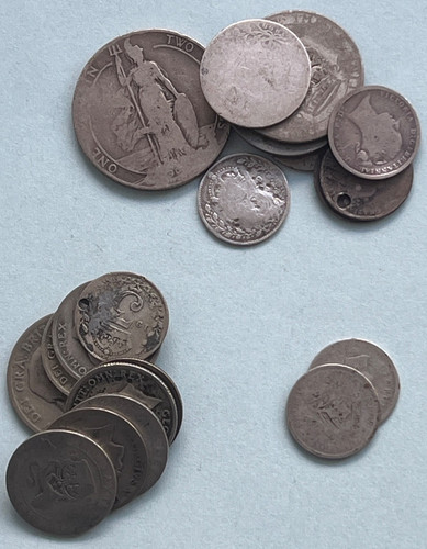 Silver scrap coins grams - silver, 61