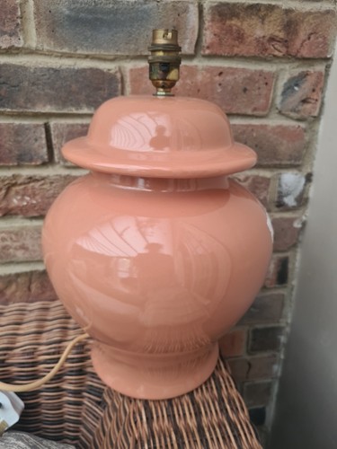 Large vintage table - large, lamp