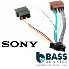 Sony WX-920BT 16 Pin Car Stereo Wiring Harness ISO Sony Car Stereo Power Lead