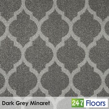 Dark Grey Minaret Wilton