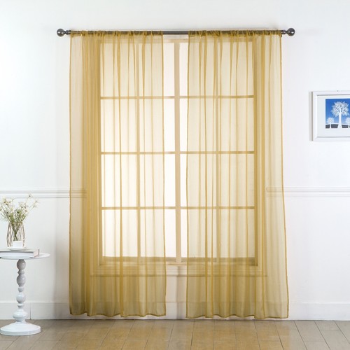 Set sheer curtain - set, (two)