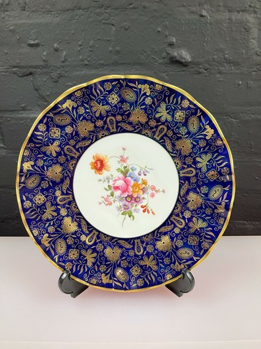 Royal crown derby - crown, cobalt