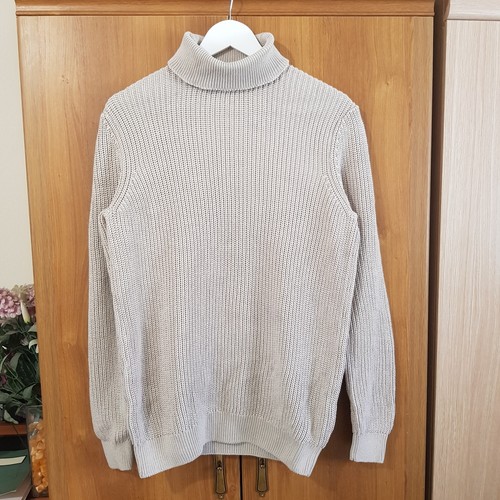 Folk beige cream roll neck - cream,