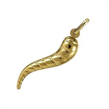 9ct Gold Twist Pattern Horn of