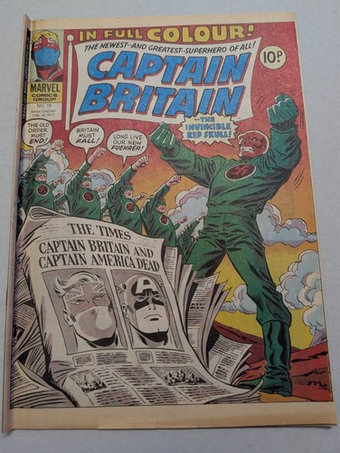 Captain britain comic 19 - britain,