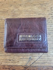 Superdry Dark Brown Leather