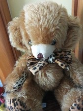 Merrythought Cheeky Leopard Paw Bear. 17 Inch. Perfect.