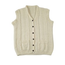 Vintage Cable Knit Vest