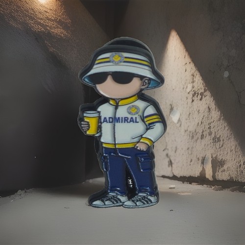 Leeds utd casuals ultras pin - leeds,