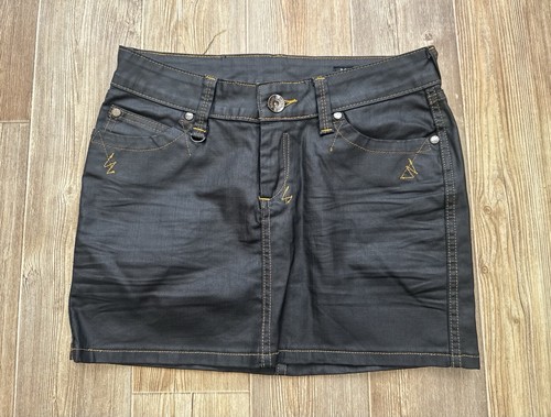 Y2k faux leather low - faux,