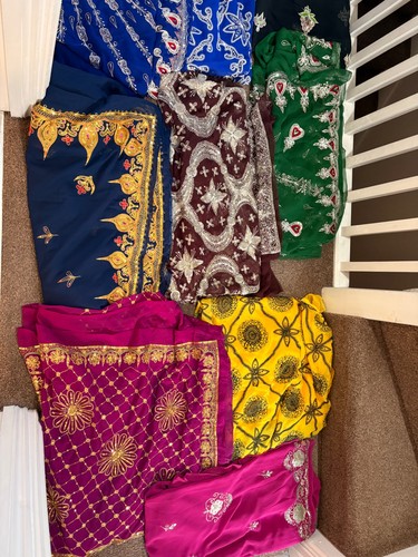 Saris not worn - not,