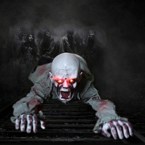 Halloween crawling ghost prop - halloween,