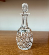 Royal Brierley Gainsborough Pattern Lead Crystal Decanter 22cm Vintage