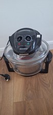 Halogen oven with handle lid