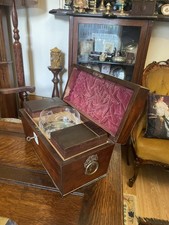 c.1870 Georgian Wood Tea Caddy