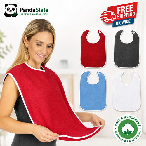 Large adult bibs - adult, waterproof